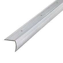 Load image into Gallery viewer, M-D Building Products® Silver 1-1/8&quot; x 96&quot; Fluted Stair Edging
