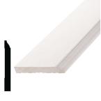 WM 620 9/16 in. x 4-1/4 in. x 144 in. Primed Finger Jointed Pine Base Moulding Pro Pack 72 LF (6-Pieces)