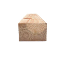 Load image into Gallery viewer, 4 in. x 6 in. x 12 ft. #2 Ground Contact Cedar-Tone Pressure-Treated Timber - Denali Building Supply
