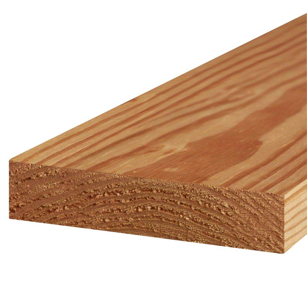 2 in. x 8 in. x 10 ft. #2 Prime Cedar-Tone Ground Contact Pressure-Treated Lumber - Denali Building Supply
