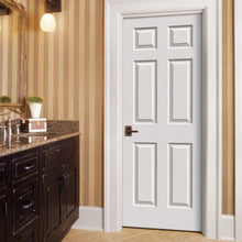 Load image into Gallery viewer, 24 in. x 80 in. Colonist Primed Textured Molded Composite MDF Interior Door Slab - Denali Building Supply

