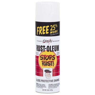 Rust-Oleum 15 oz Stops Rust Gloss Enamel Spray Paint