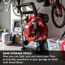 Load image into Gallery viewer, Recycler 22 in. Briggs &amp; Stratton SmartStow Personal Pace High-Wheel Drive Gas Walk Behind Self Propelled Lawn Mower by Toro
