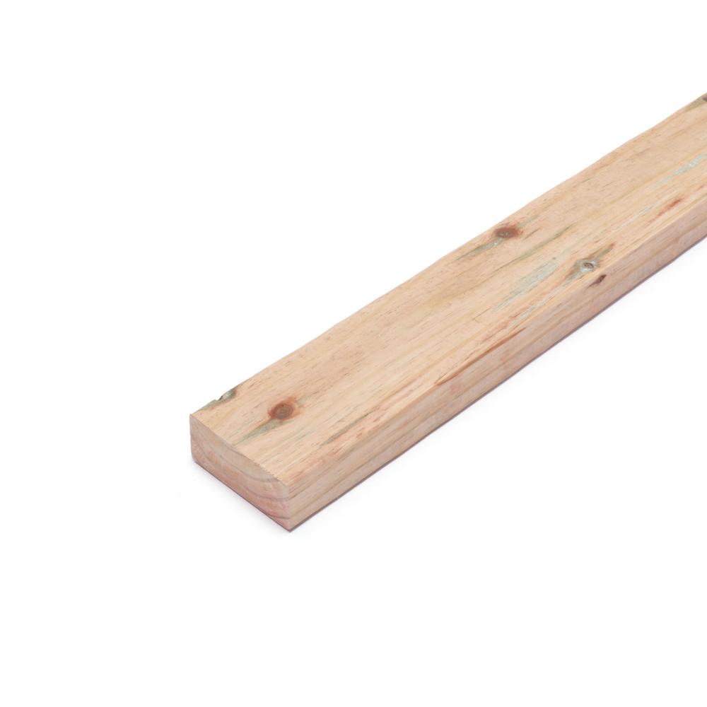 2 in. x 4 in. x 8 ft. #2 Prime Cedar-Tone Ground Contact Pressure-Treated Lumber - Denali Building Supply