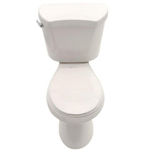 Load image into Gallery viewer, Glacier Bay 2-Piece 1.28 GPF High Efficiency Single Flush Round Toilet in White - Denali Building Supply
