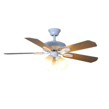 Load image into Gallery viewer, Glendale 42 in. LED Indoor White Ceiling Fan with Light Kit
