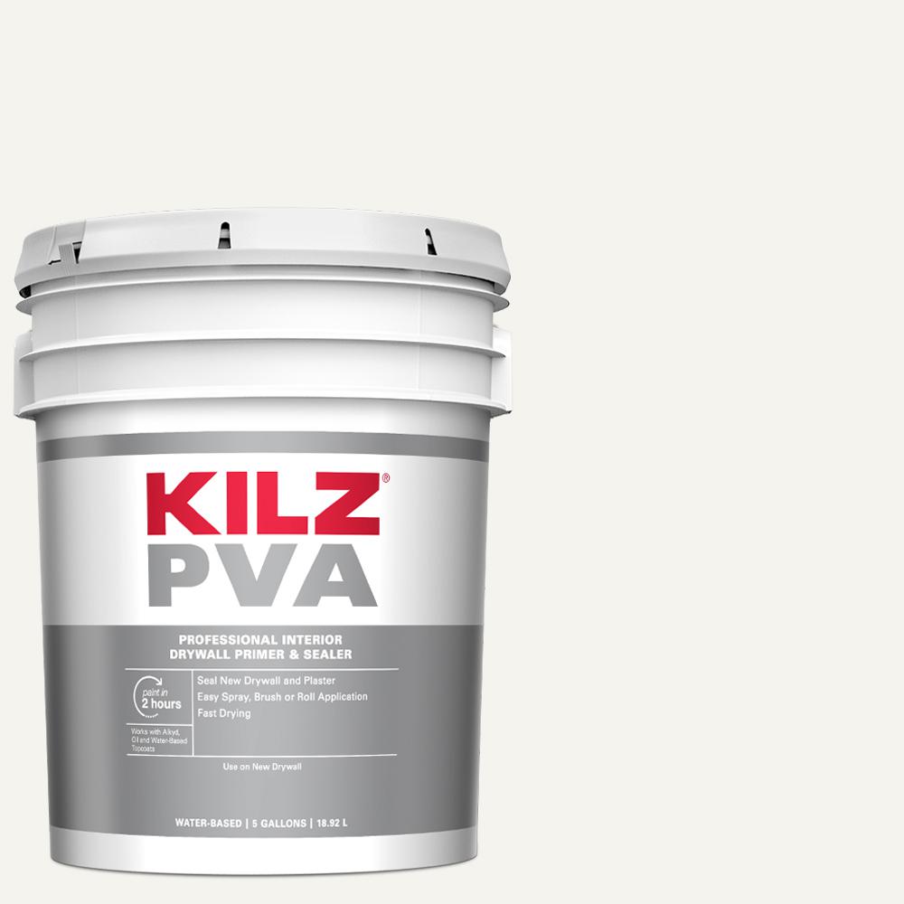 Kilz Px01005 PVA 5 gal. White Interior Drywall Primer