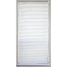 Load image into Gallery viewer, White Cordless 1 in. Vinyl Mini Blind - 30 in. W x 64 in. L
